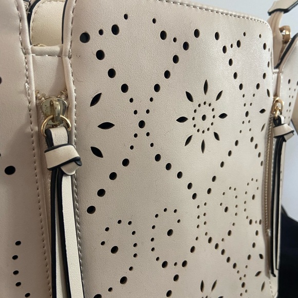 CLEO Beige and black handbag - Picture 2 of 11